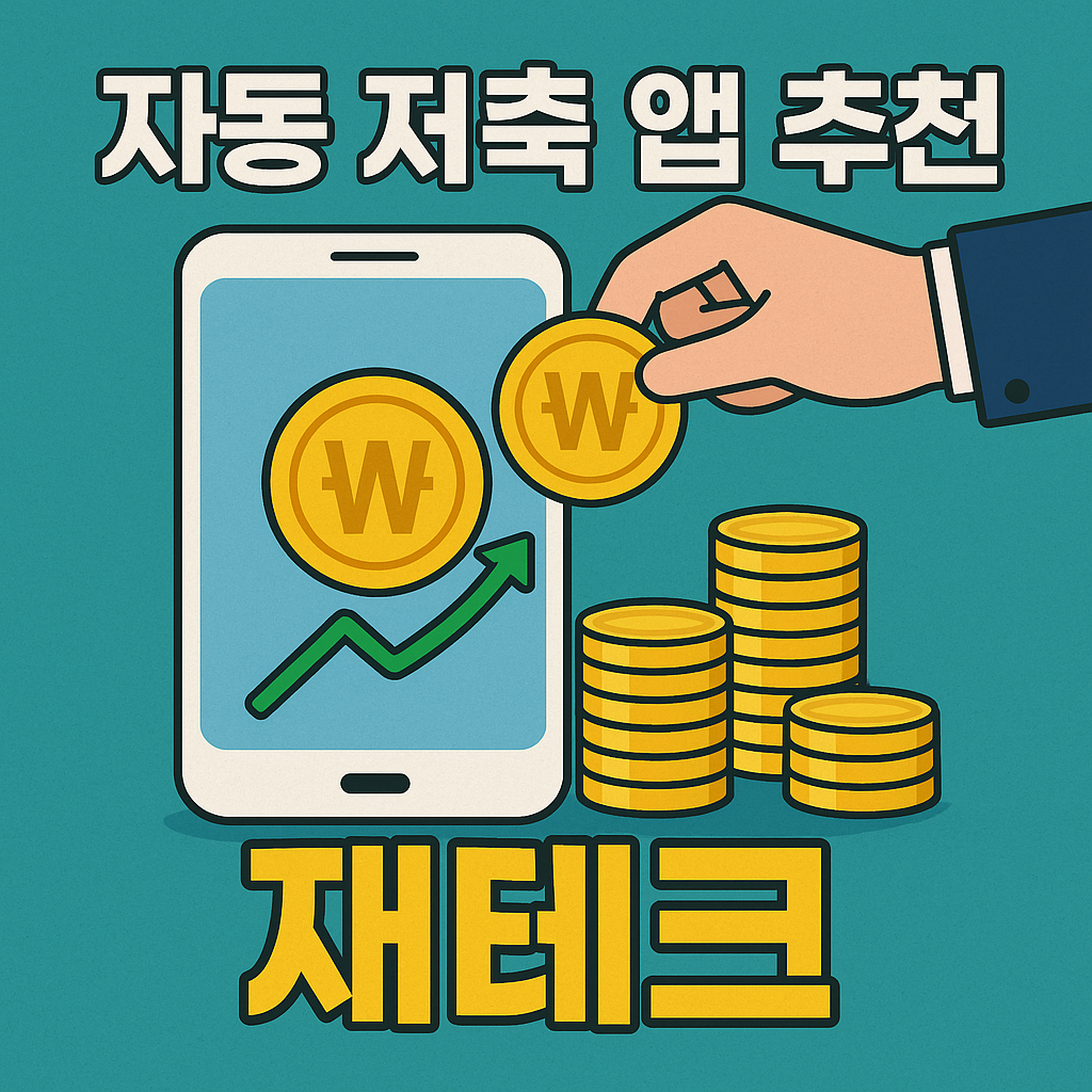 자동 저축 앱 추천 재테크