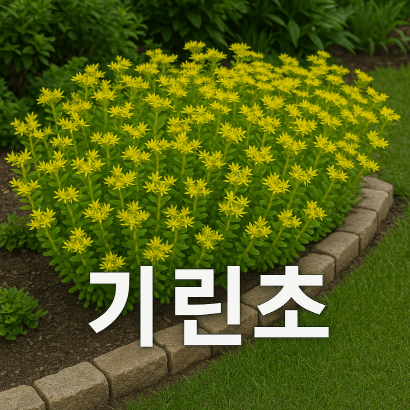 [정원식물 50선] 정원 경계&middot;옥상녹화 필수 식물! 기린초로 꾸미는 생명력 가득한 공간