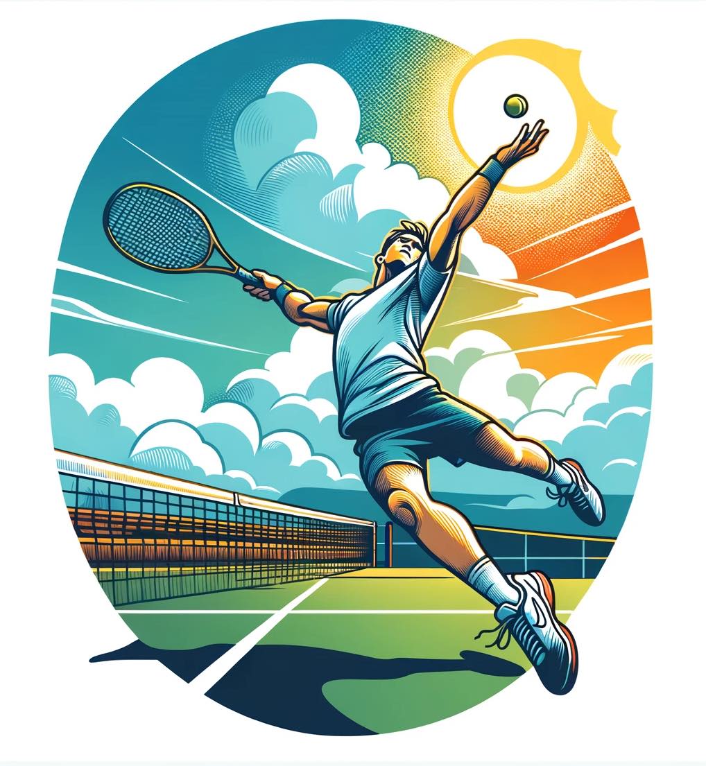 테니스 서브 토스