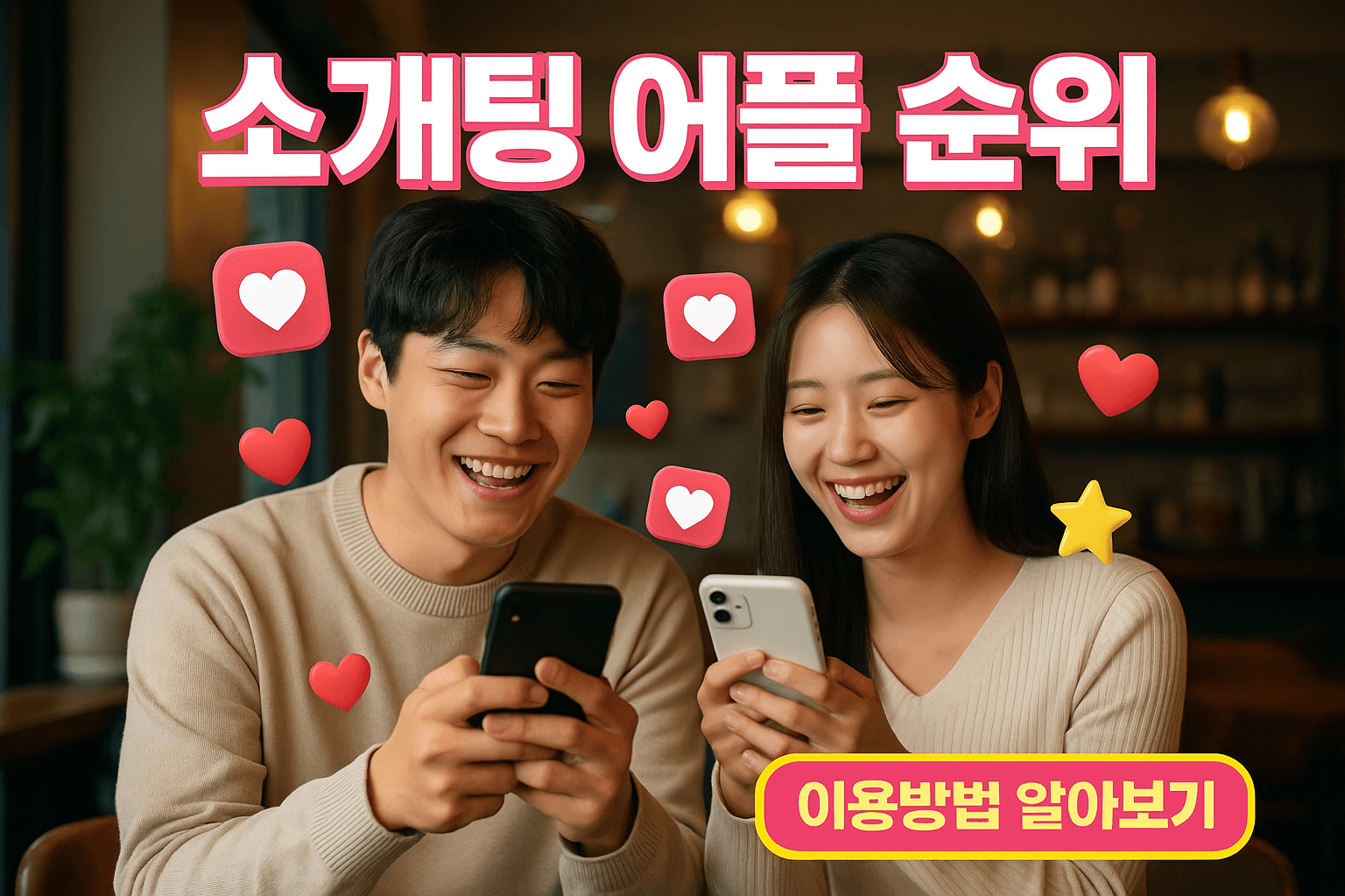 소개팅 어플 순위 이용방법 알아보기