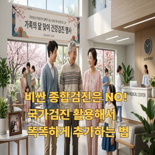 국가 건강검진 부모님 정밀검사 비용 절약법 3가지 (3040 자녀 필독)