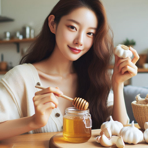 아침 공복에 꿀마늘, 몸이 확 달라지는 6가지 효능과 만드는 법
