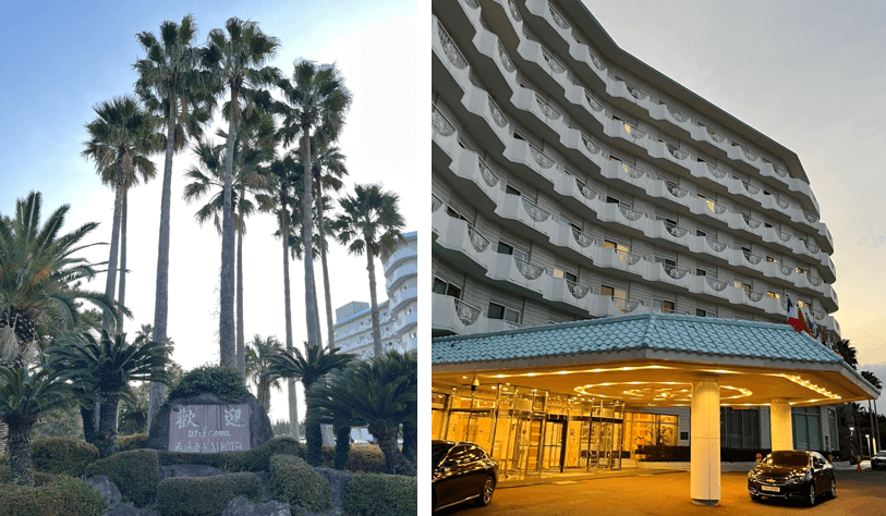 칼호텔-주차장-입구-및-건물-외관