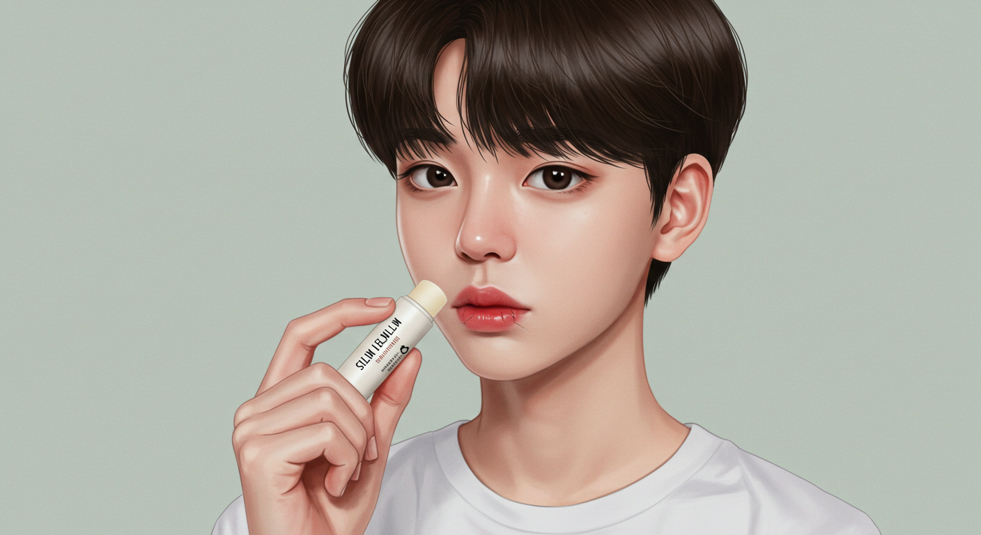 병원 처방이 필요한 구순염 사례