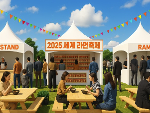 2025 세계라면축제&amp;#44; 세계인의 입맛을 사로잡다!