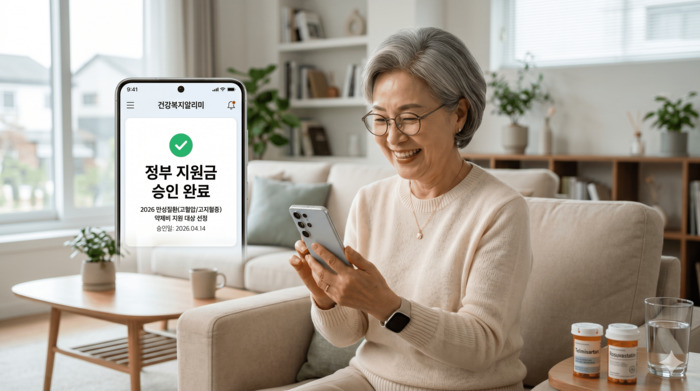 2026년 고혈압 지원금 확인하는 시니어