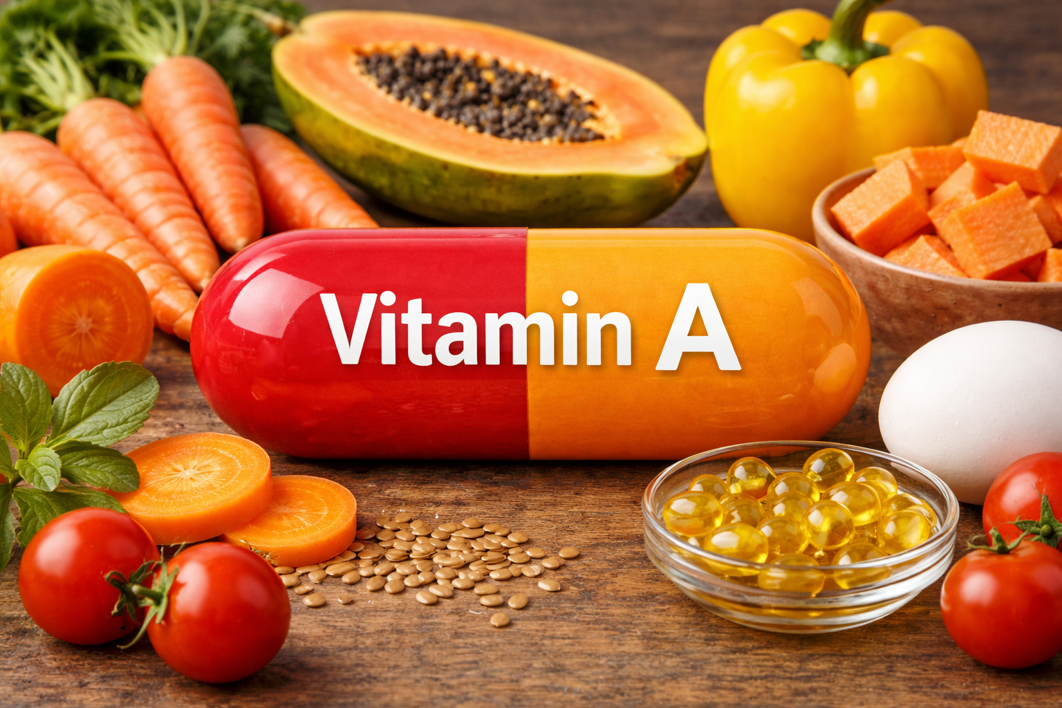 비타민 A 관련 이미지