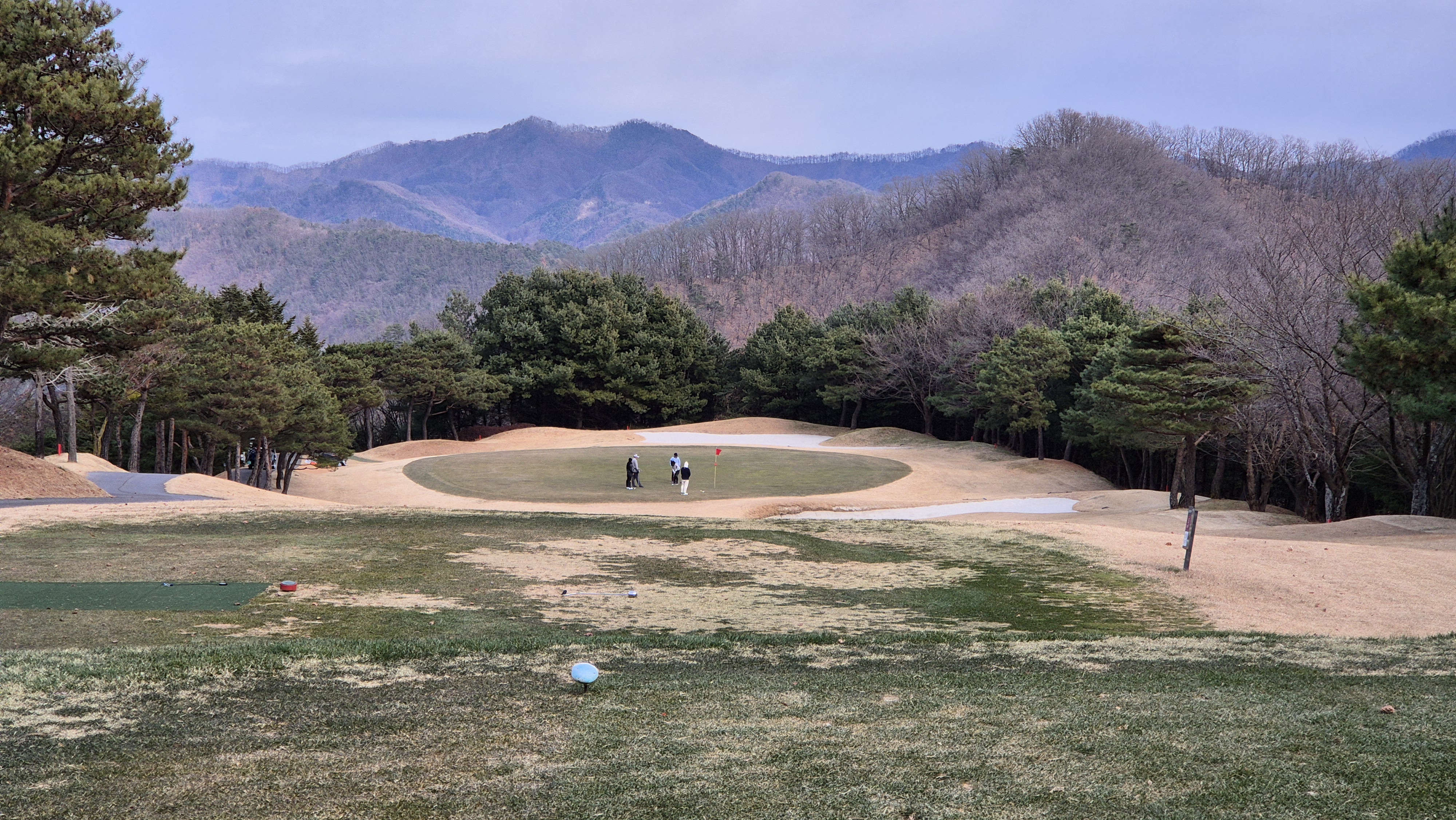 강촌cc 밸리-레이크 코스 사진 및 공략 정보