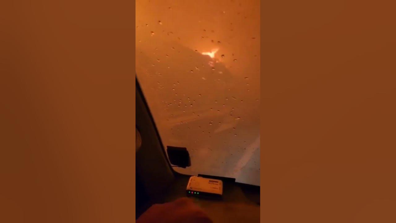 산불현황 자동차내에서 보는 산출