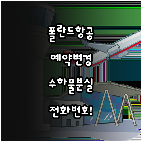 폴란드항공 예약 변경 및 수하물 분실..