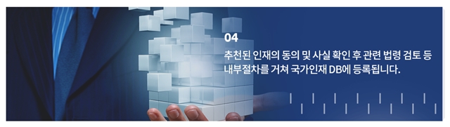 국민추천제 인사혁신처 홈페이지(정부 장차관 추천)