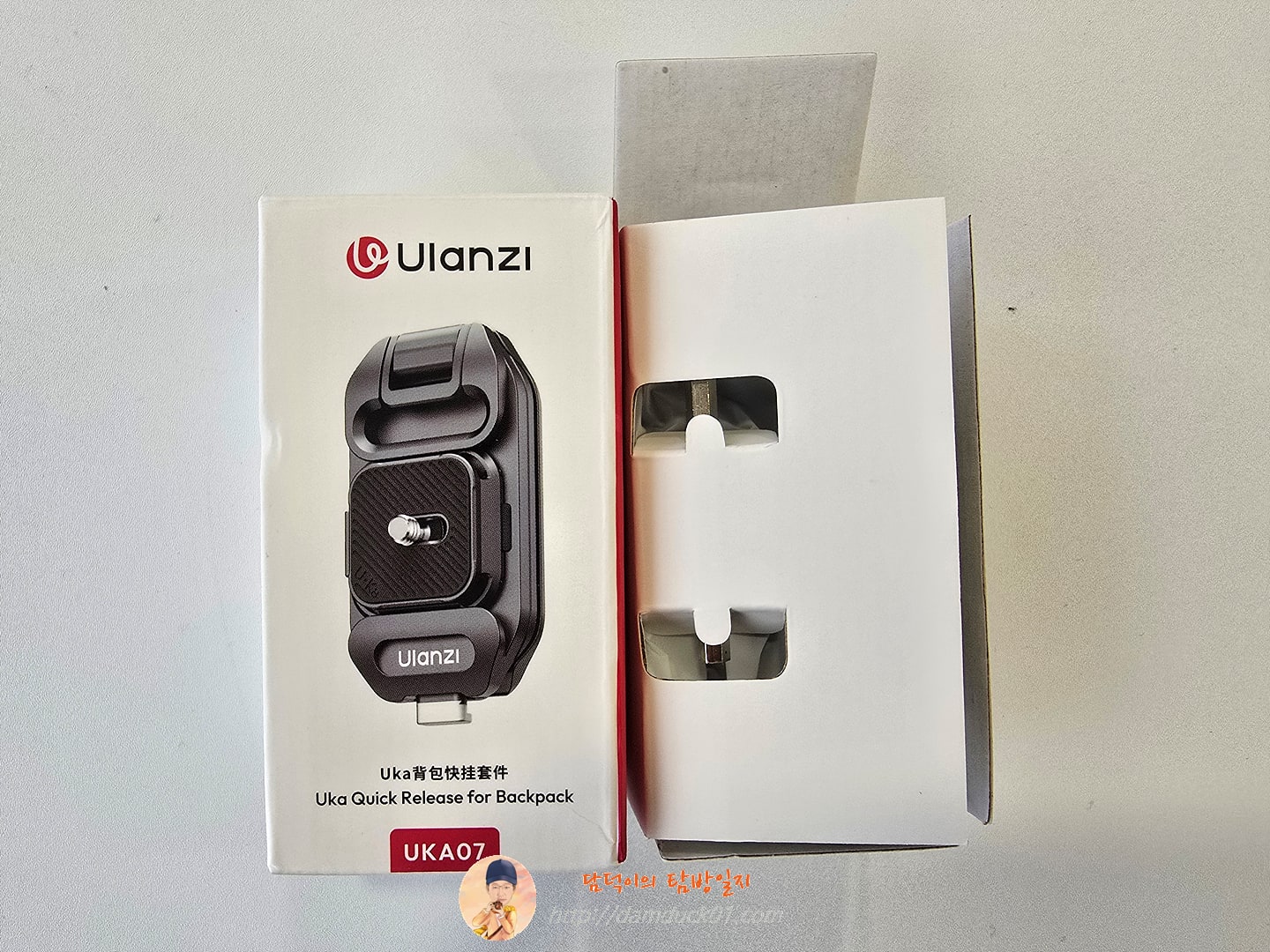 Ulanzi UKA07 Uka F38 탑 플레이트와 호환되는 카메라용 배낭 배낭 클립용 퀵 릴리스 키트