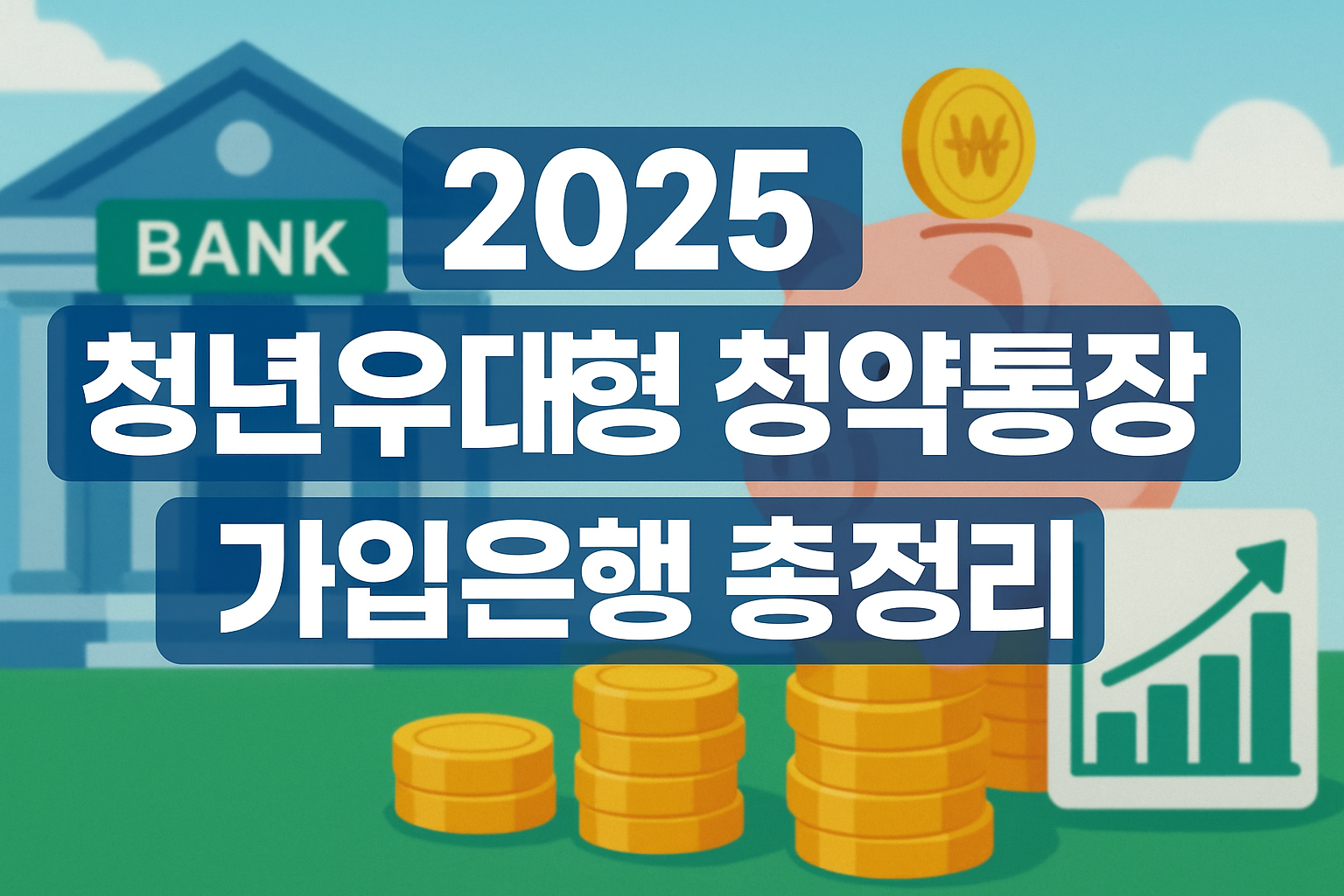 2025년 청년우대형 청약통장 가입은행 총정리