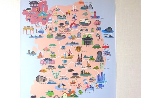 여행관광지도
