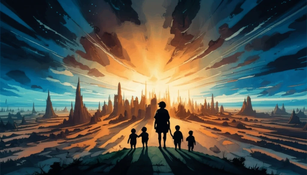 홍수 꿈해몽: 감당하기 힘든 변화의 