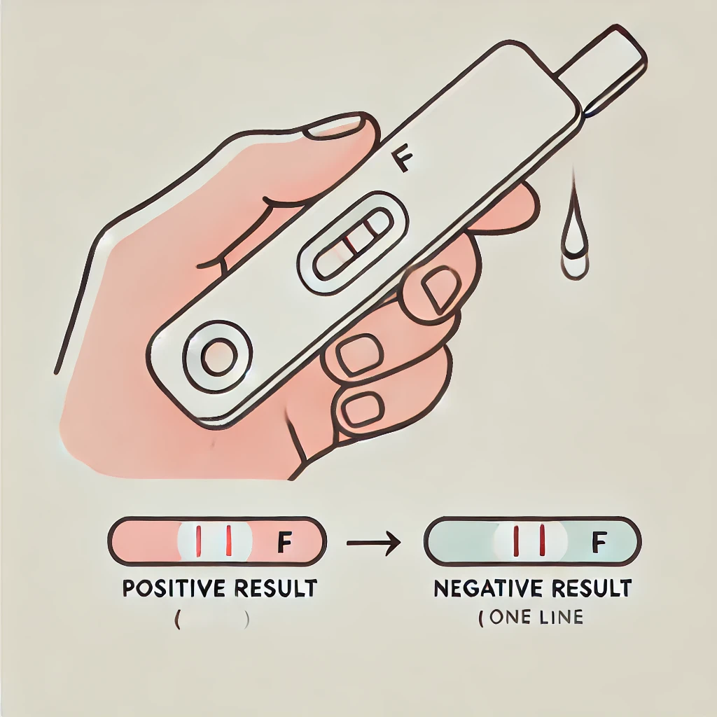 임신테스터기 사용법 설명 사진