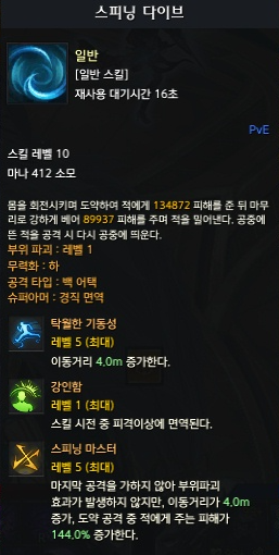 스피닝 다이브