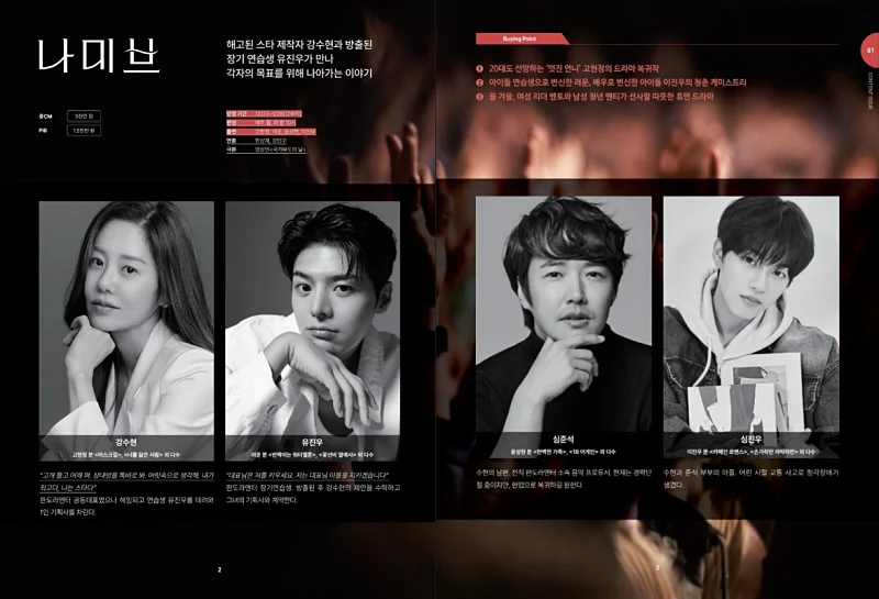 나미브 출연진 고현정, 려운, 윤상현, 이진우