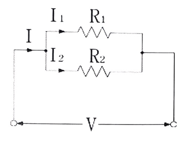 병렬회로를 설명하기 위한 회로 그림
