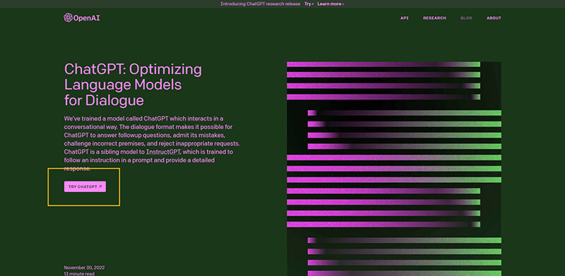 챗지피티-웹사이트-메인화면-사진