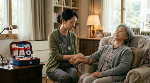 집에서 응급상황 시 상태 확인