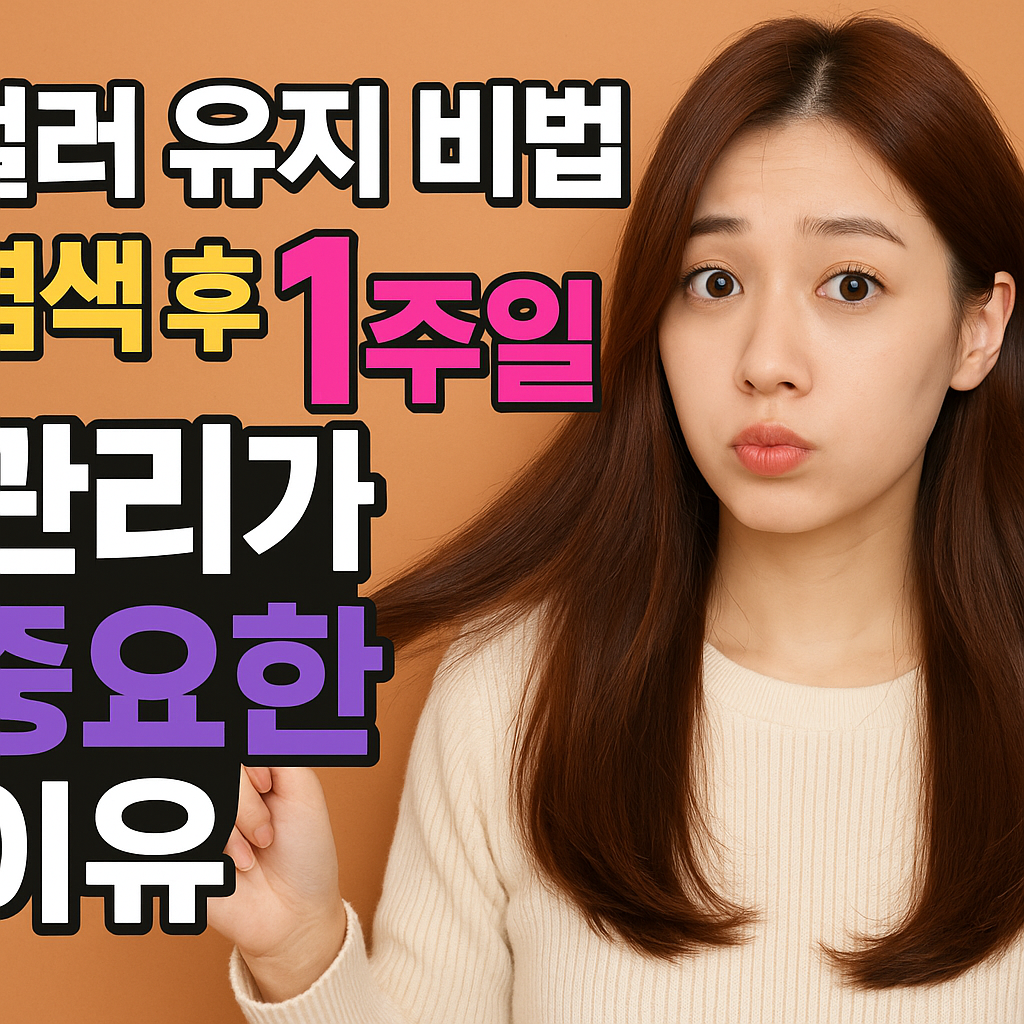 염색모 관리