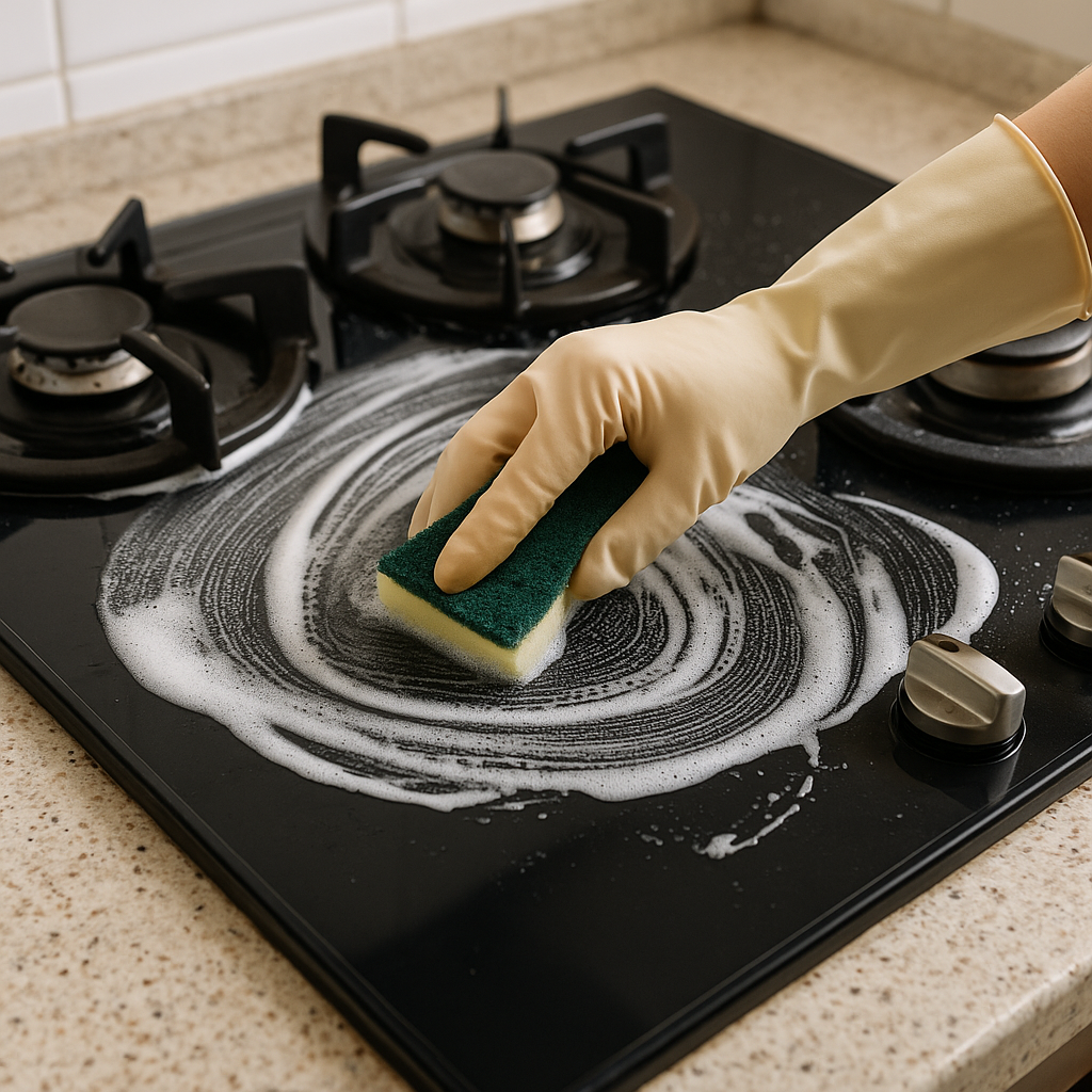 가스레인지 찌든때 청소