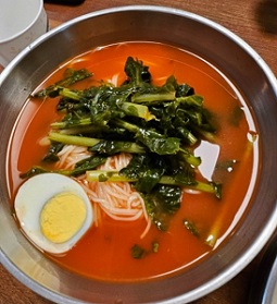 열무국수