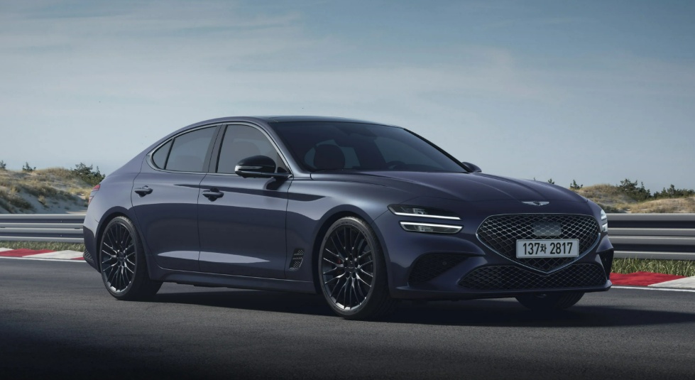 2026 G70 그래파이트 에디션 세레스 블루 외장 컬러