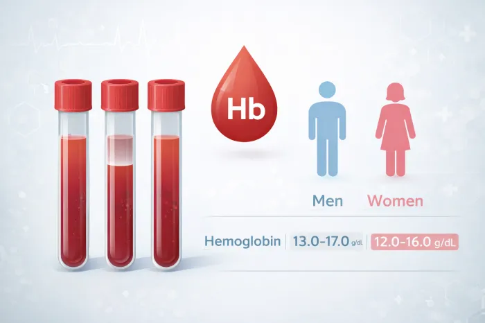 빈혈 수치 정상범위