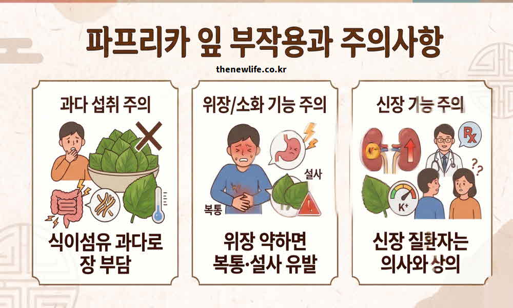 파프리카 잎 효능 부작용 주의사항