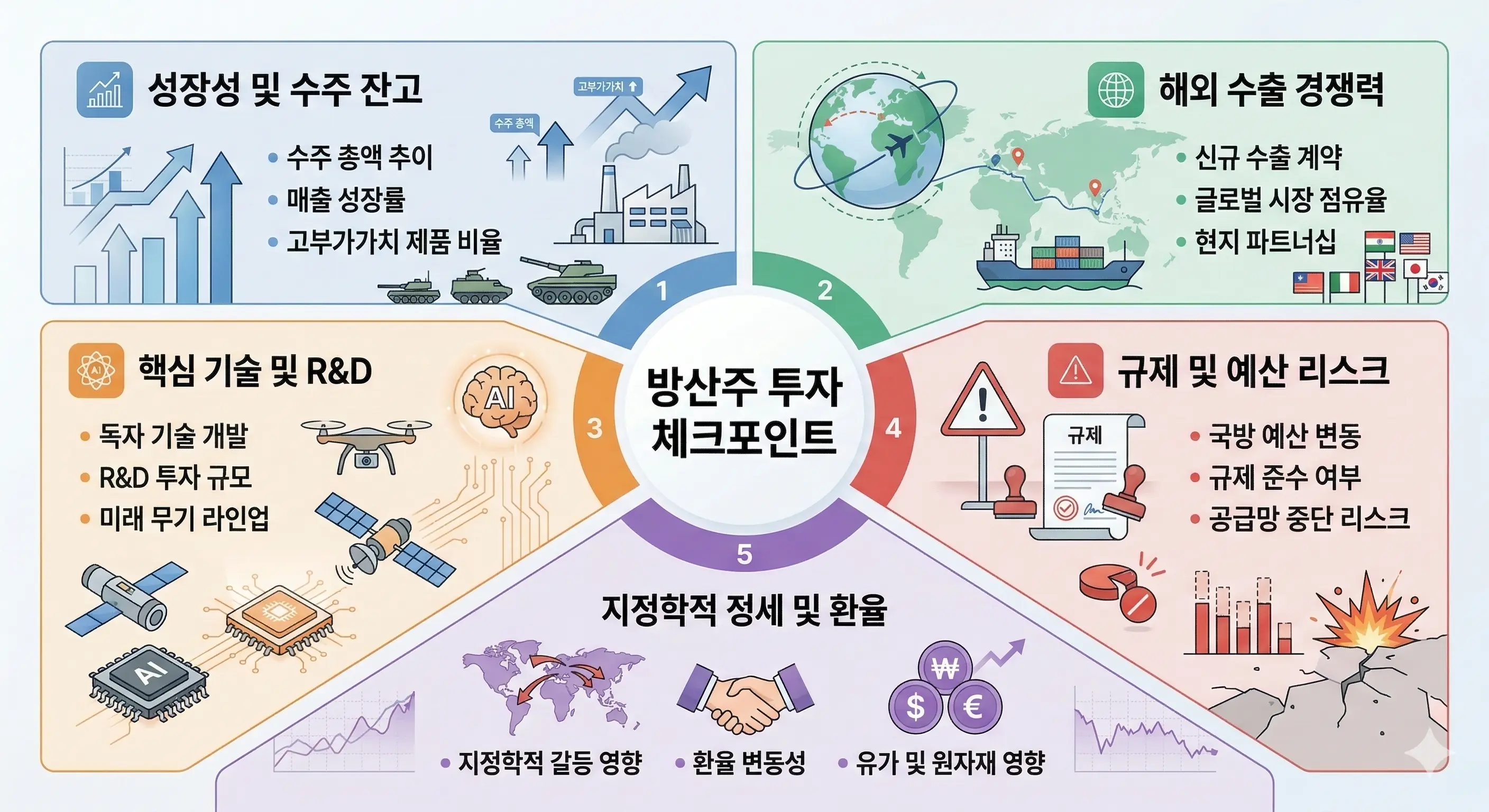 방산주 투자 핵심 체크리스트