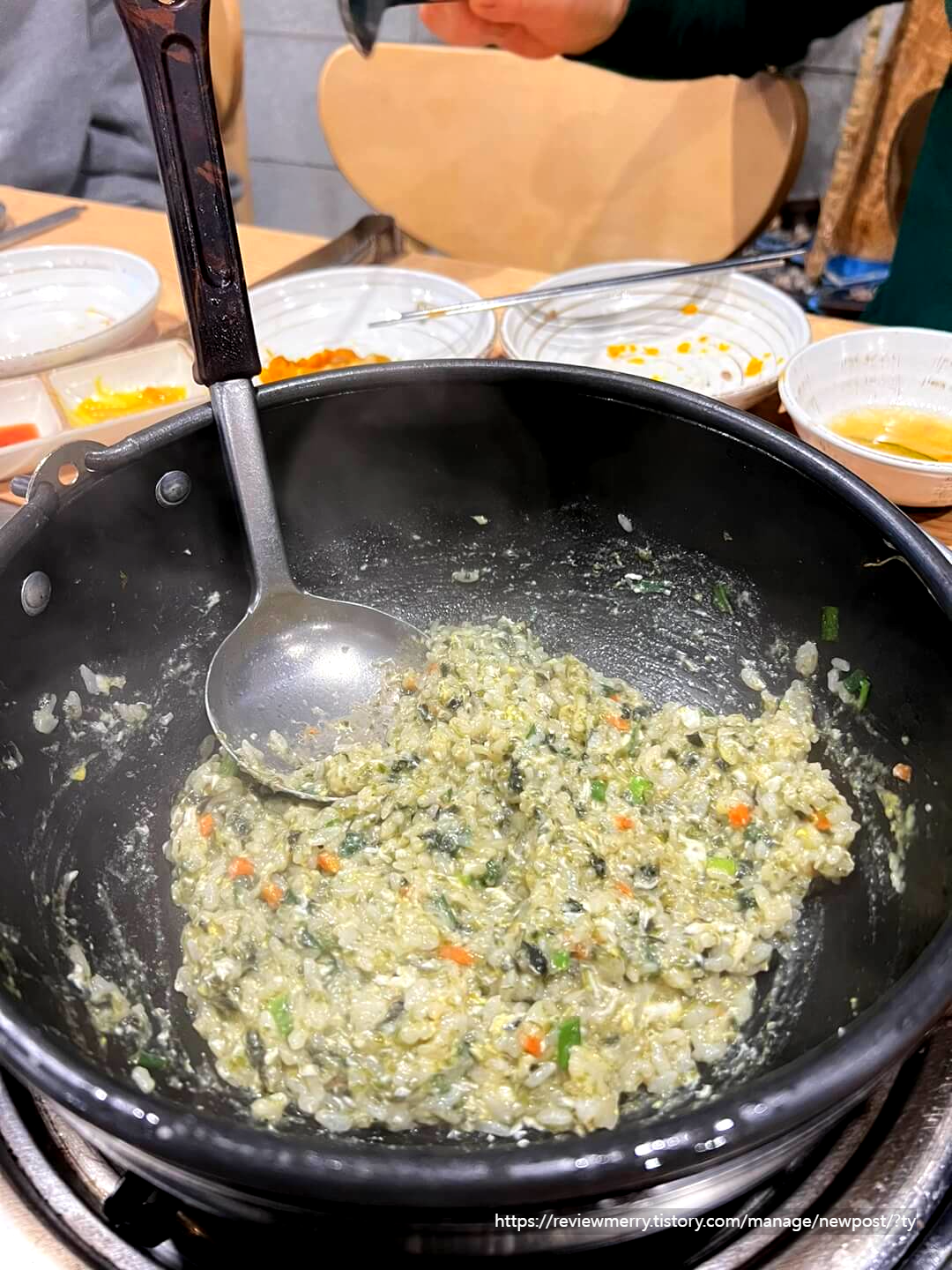 샤브샤브 죽 사진