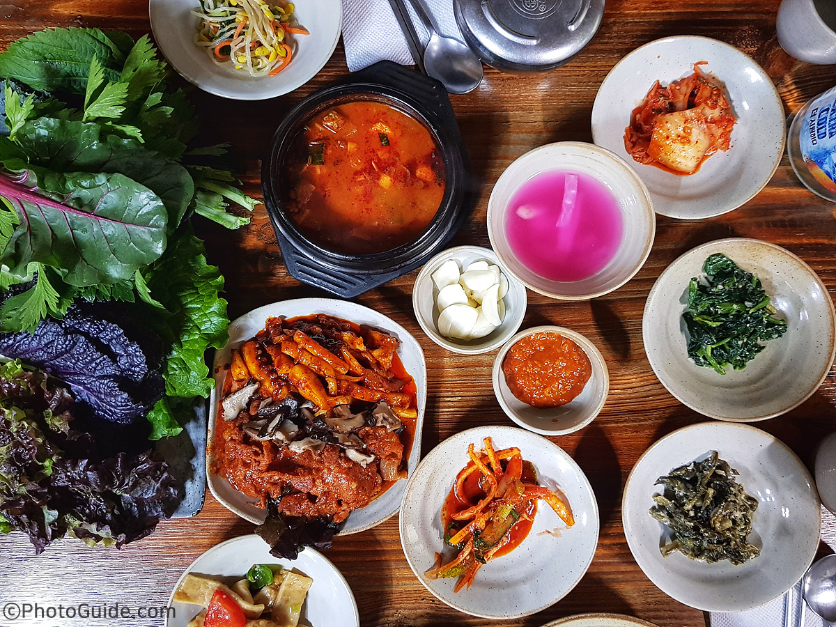 야채쌈밥