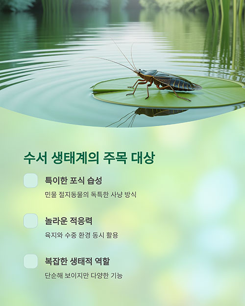 수서 생태계의 주목 대상인가?