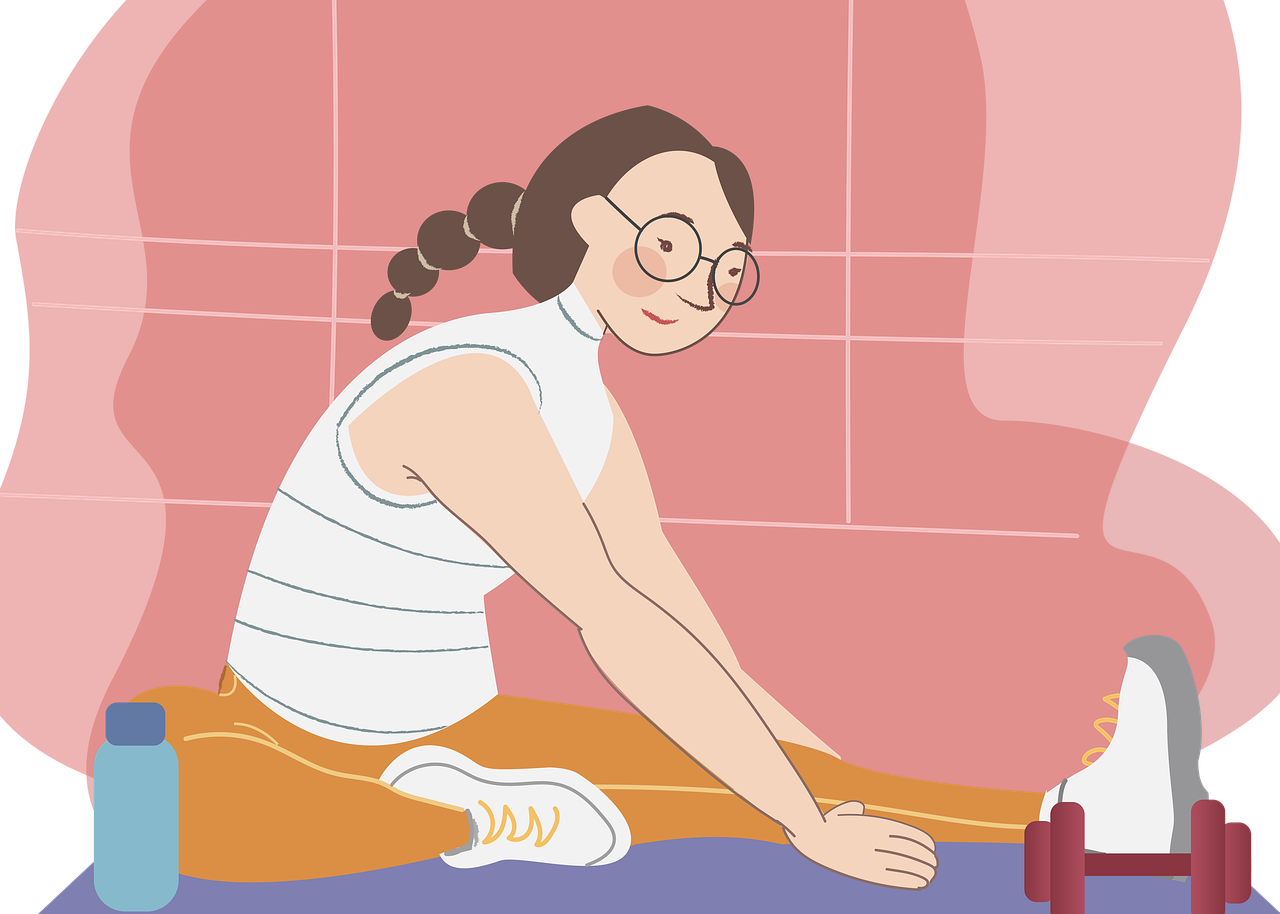 다이어트 운동하는 40대 여성 관련 사진