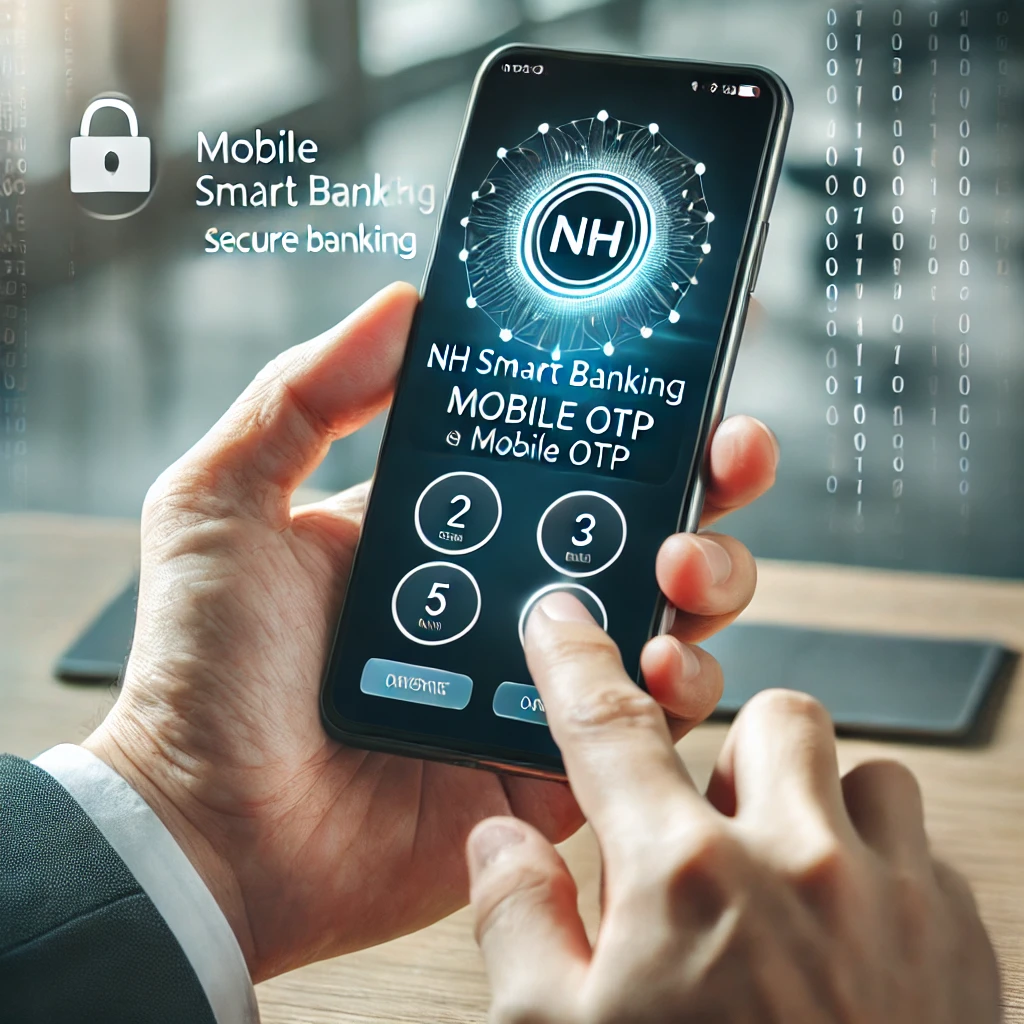 농협은행 모바일 OTP 발급 방법