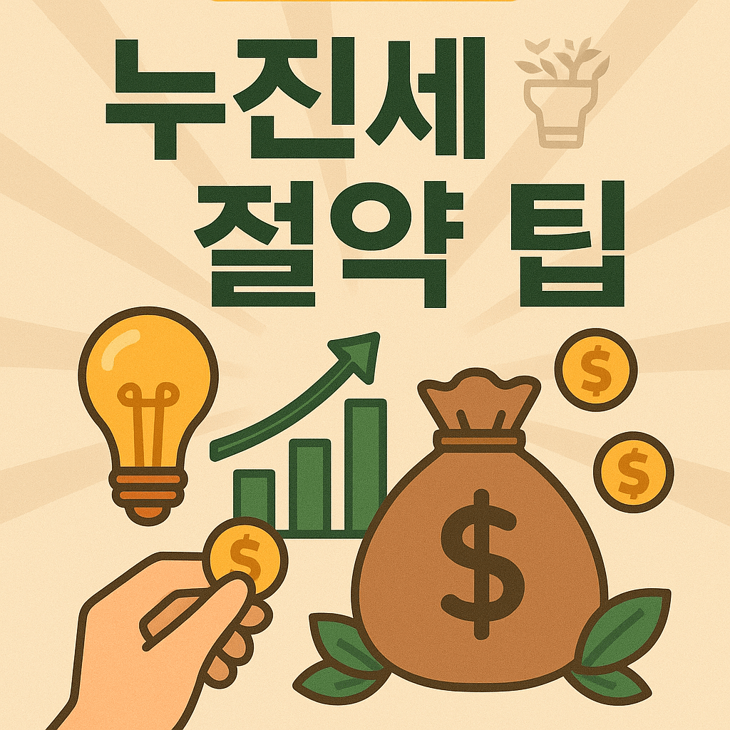 누진세 절약팁