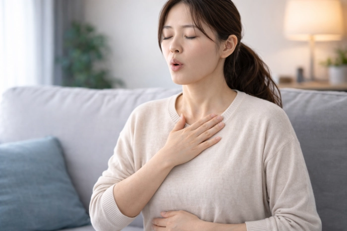 가슴이 답답하고 숨이 차는 증상