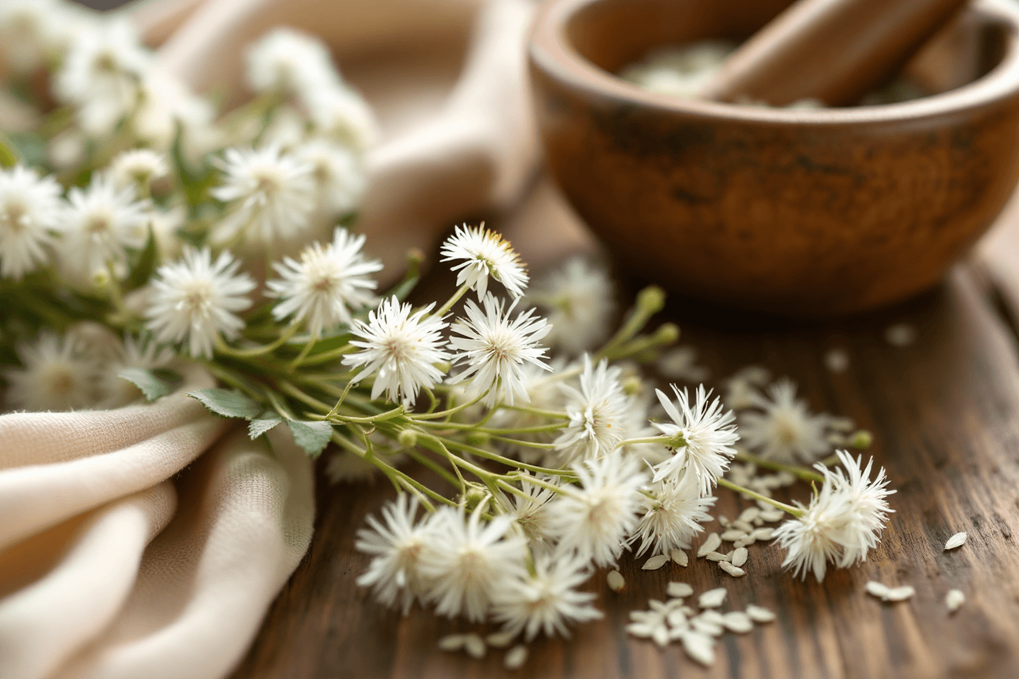 흰민들레 사진입니다.