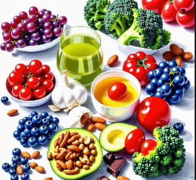 건강과 젊음을 지키는 방법 항산화 식품 10가지