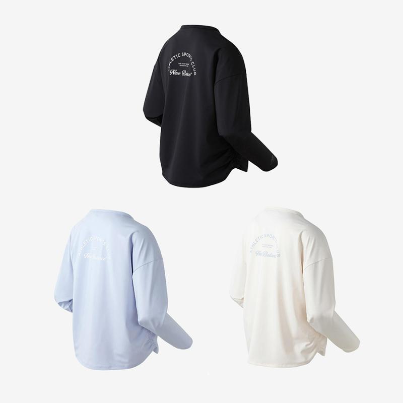 뉴발란스 WOMEN 루즈핏 긴팔 래쉬가드 NBNDD3W632