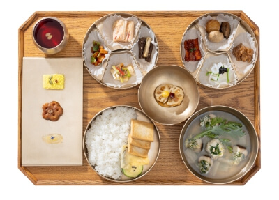 수라상 채식메뉴 사진