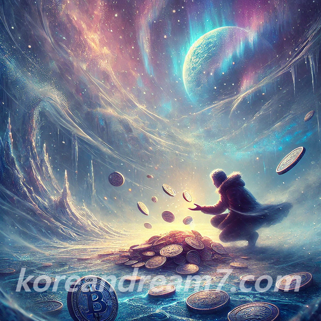 외국동전줍는꿈