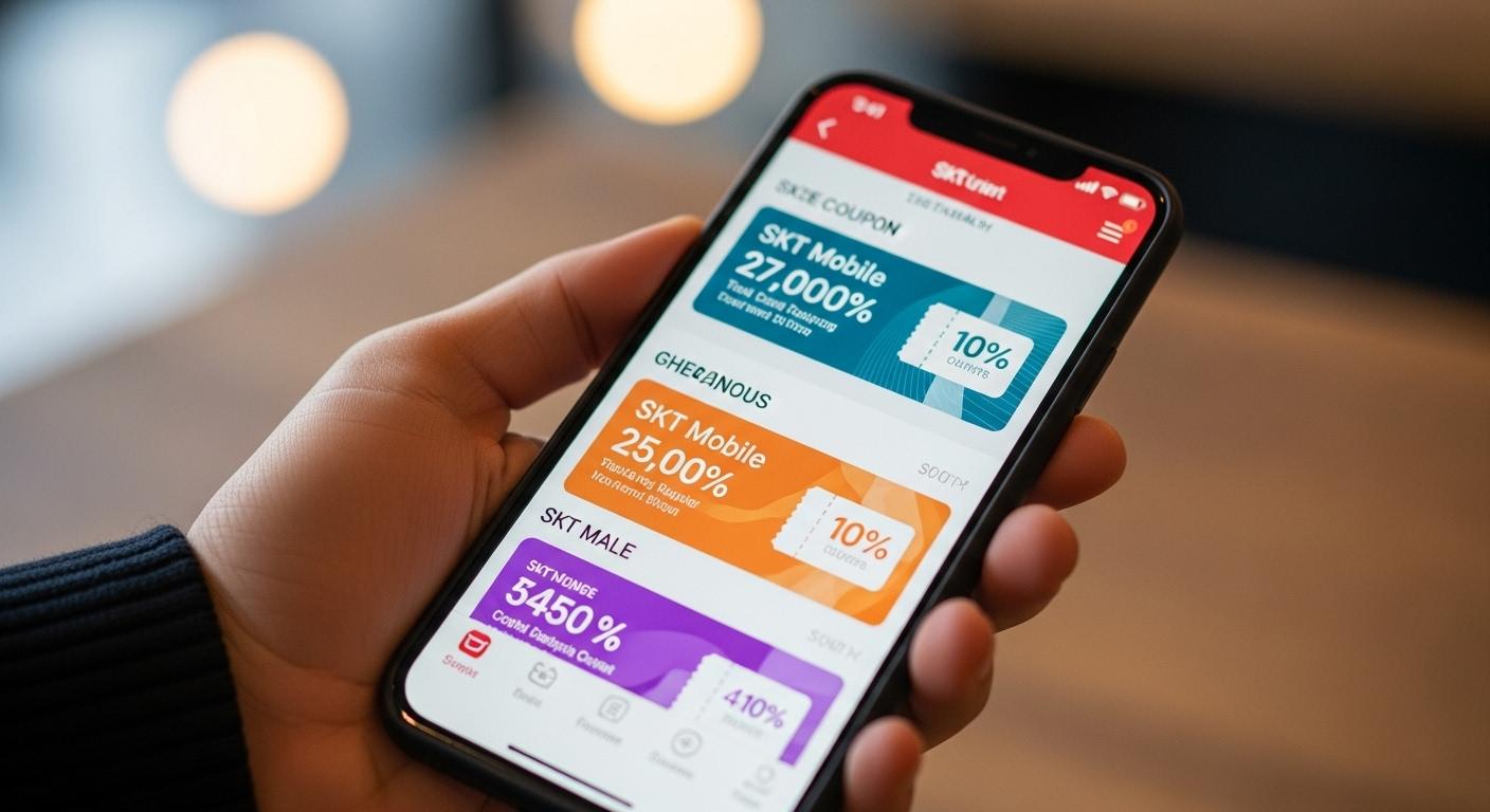 휴대폰쿠폰지갑 skt