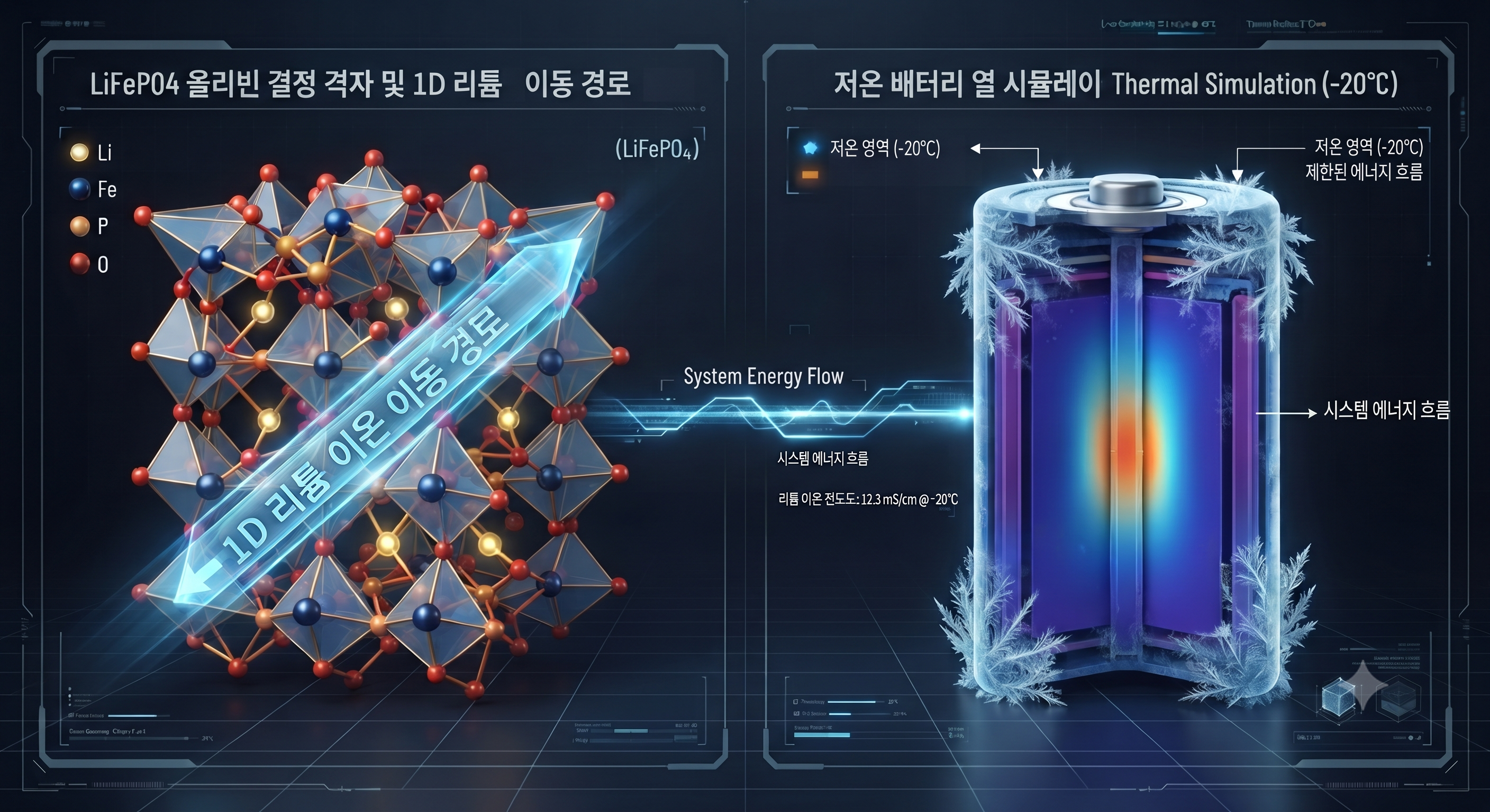 LFP(LiFePO4) 배터리의 화학적 구조와 작동 메커니즘