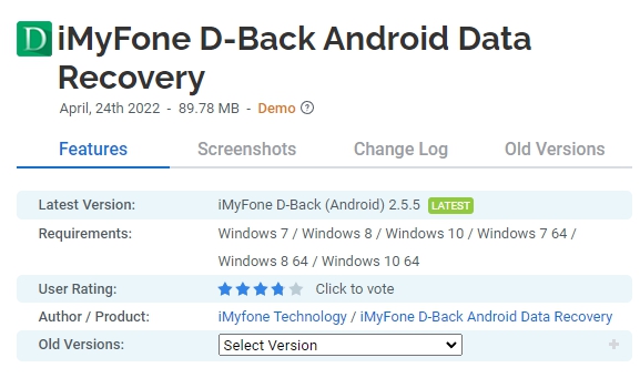 iMyFone-D-Back-Android-Data-Recovery