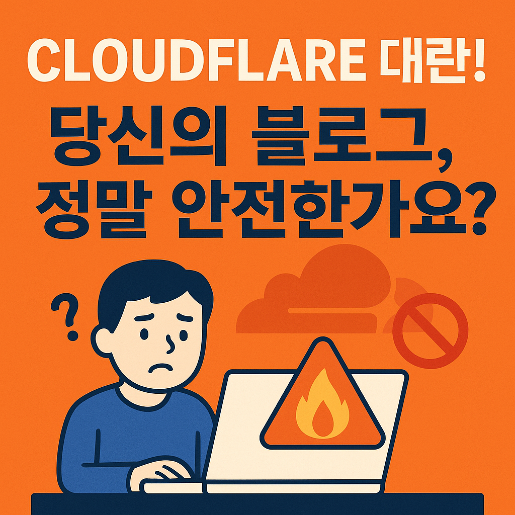 Cloudflare 장애로 인터넷 대혼란! ChatGPT·X 접속 오류 원인부터 블로그 생존 전략까지 정리