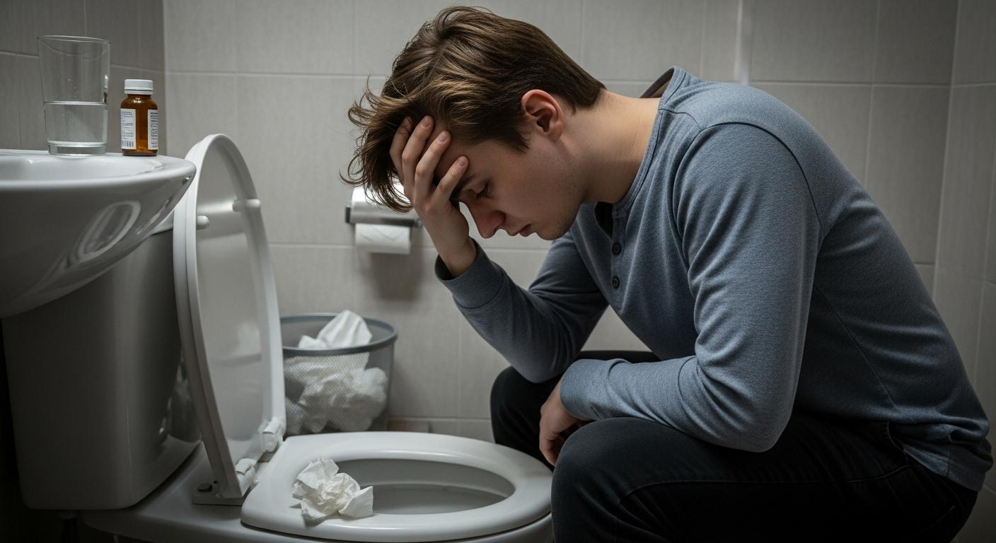 독감 증상 구토 설사