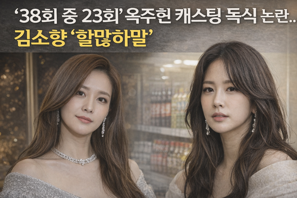 옥주현 캐스팅 독식 논란, 김소향의 의미심장한 한마디